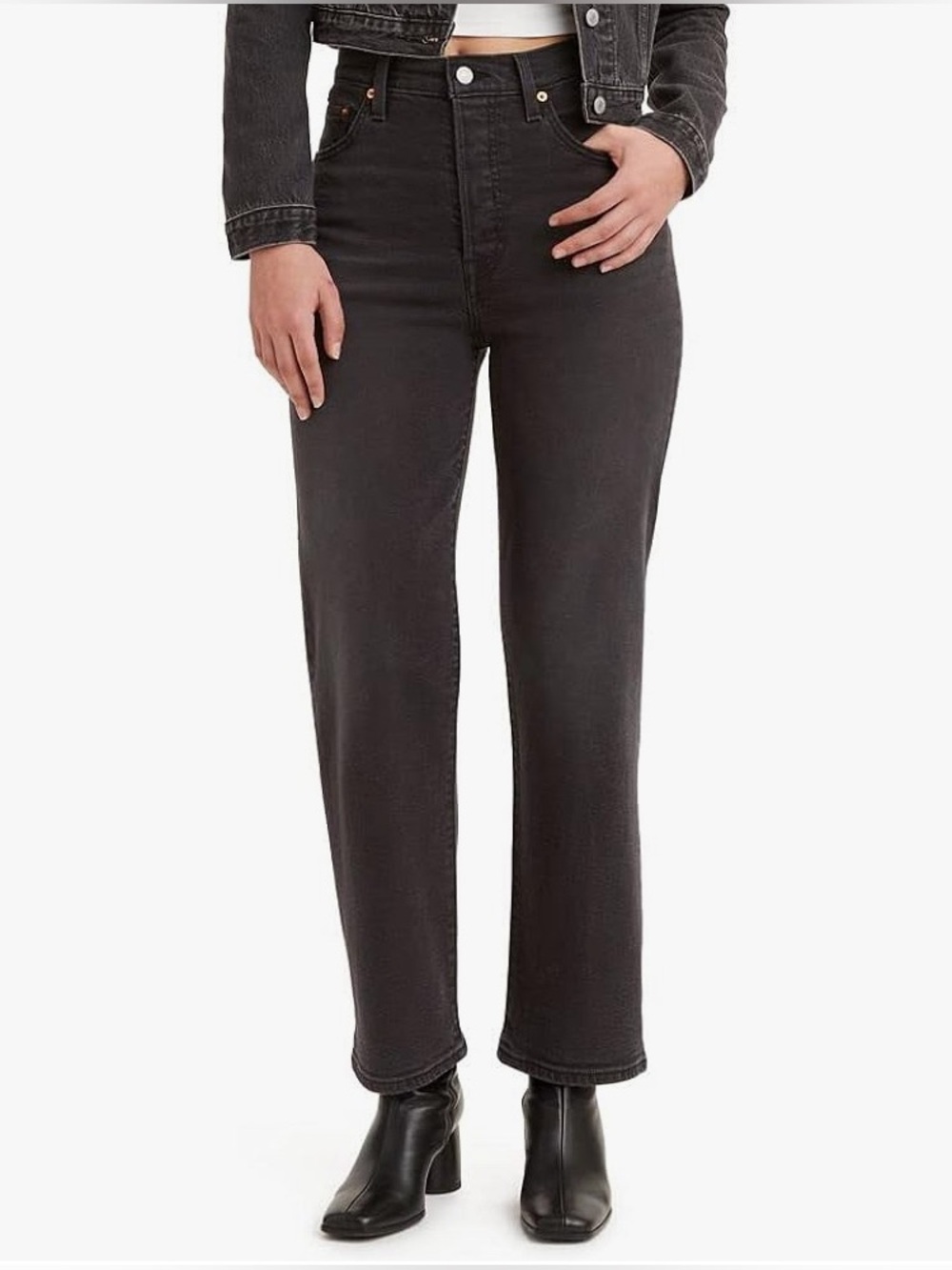 LEVIS RIBCAGE STRAIGHT ANKLE Jeans